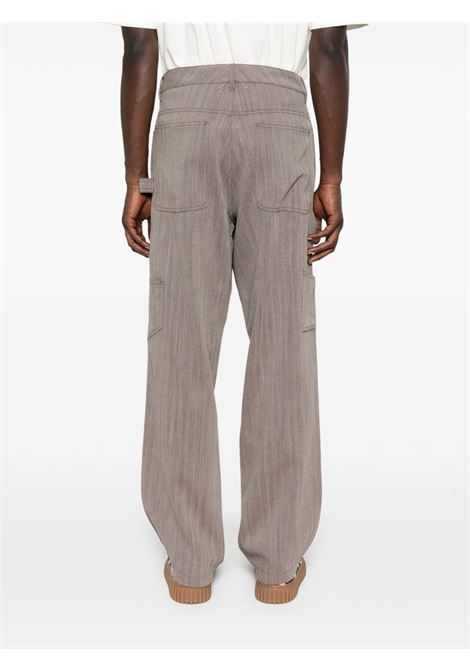 Brown straight-leg trousers Golden goose - men GOLDEN GOOSE | GMP02462P00209040190